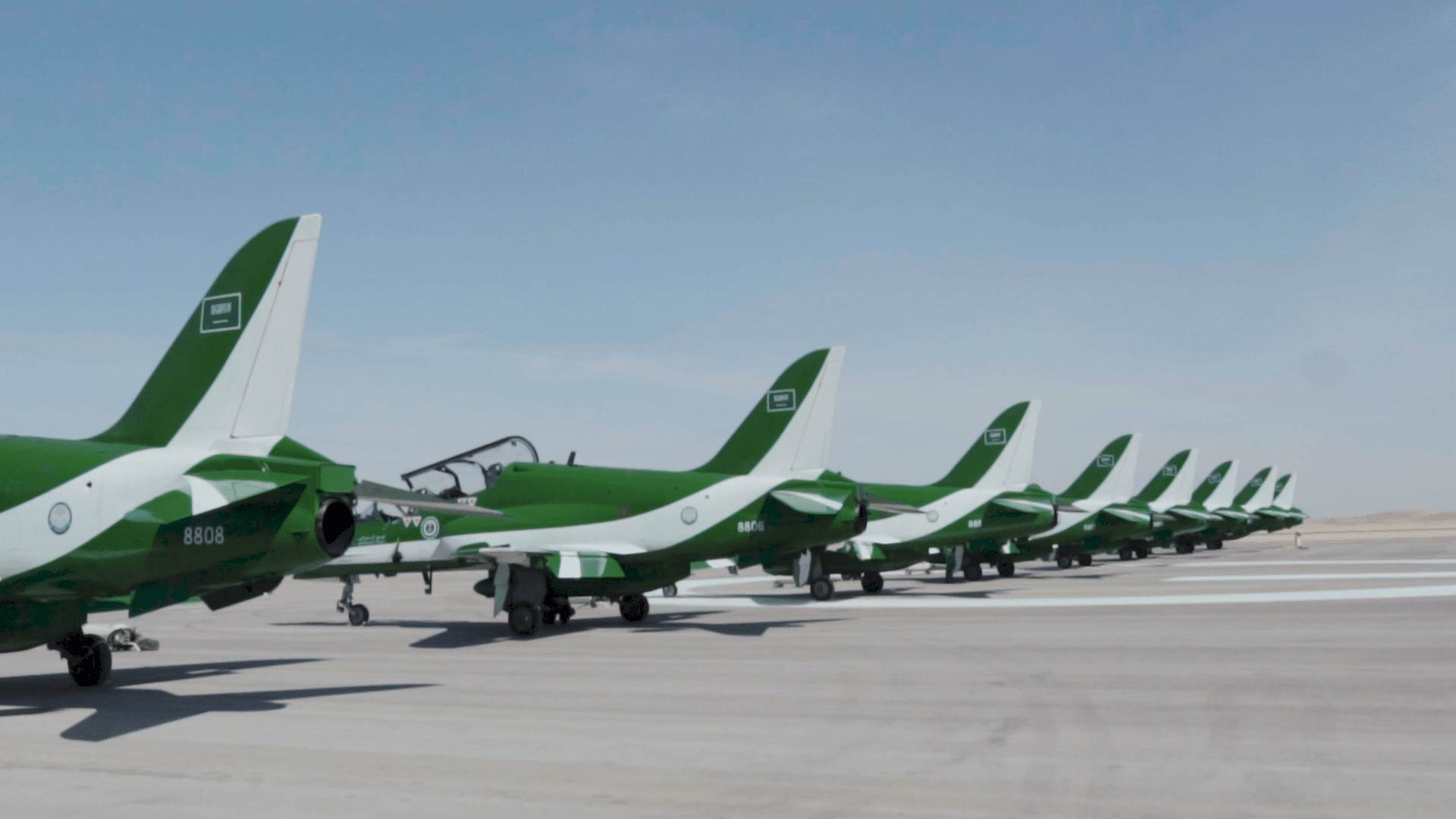 Innovative Military Tech Spotlighted At World Defense Show 2024   Saudi Hawks At WDS 2024  